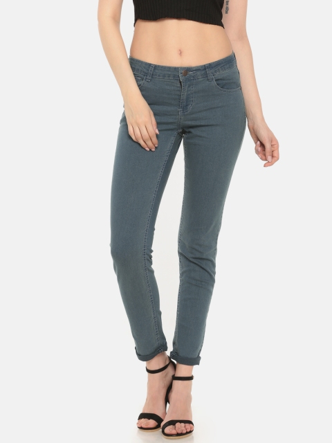 

Newport Women Blue Skinny Fit Mid-Rise Clean Look Stretchable Jeans