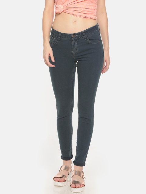

Newport Women Blue Skinny Fit Mid-Rise Clean Look Stretchable Jeans