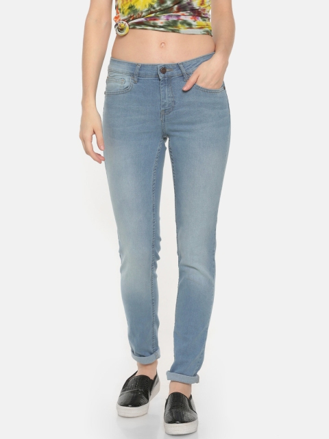 

Newport Women Blue Slim Fit Mid-Rise Clean Look Stretchable Jeans