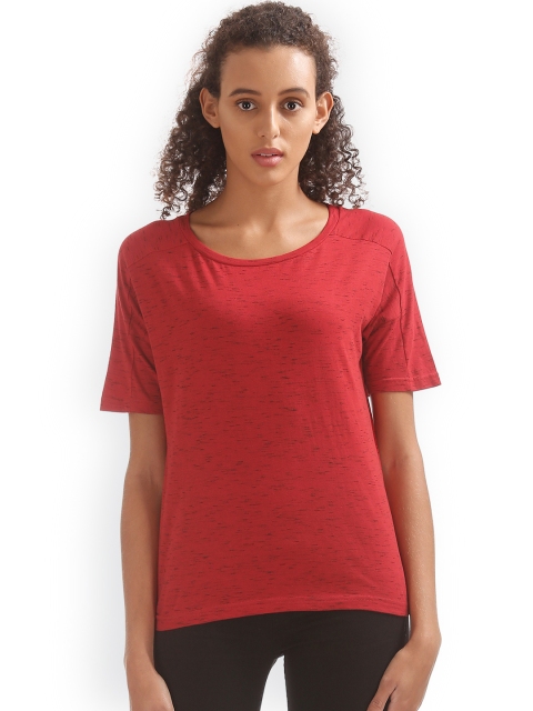 

Cherokee Women Red Solid Top