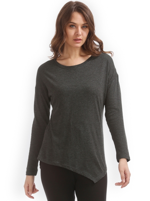 

Sugr Women Grey Solid Top