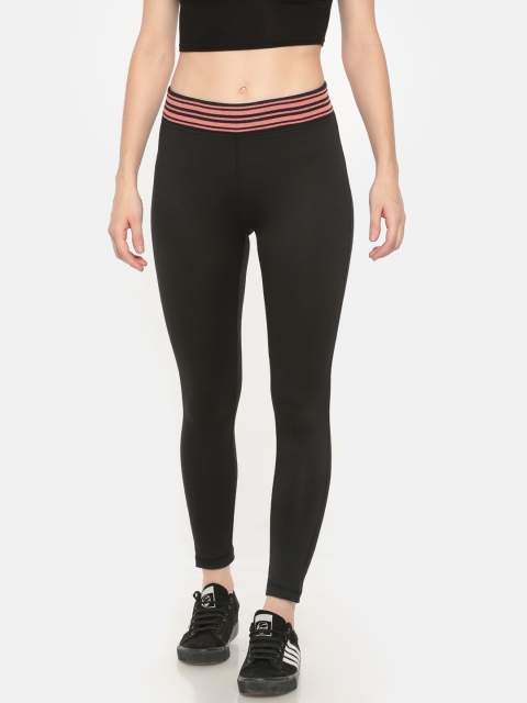 

Sugr Women Black Solid Leggings