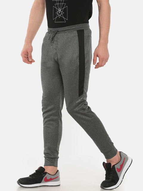 

Proline Men Active Grey Melange Straight Fit Solid Joggers