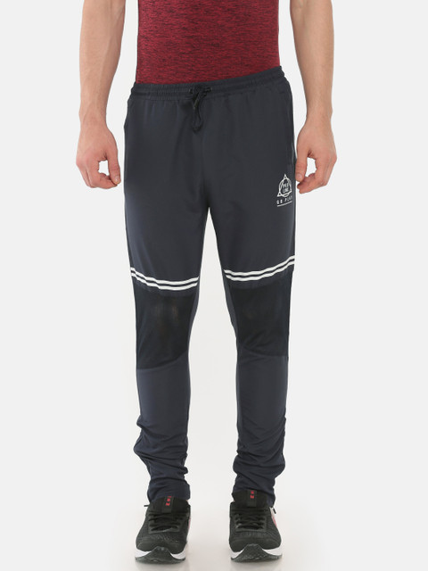 

Proline Men Active Navy Blue Track Straight Fit Solid Track Pants