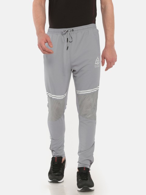 

Proline Men Active Grey Straight Fit Solid Track Pants