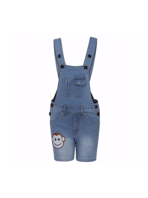 

FirstClap Kids Blue Denim Dungarees