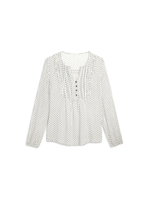 

next Women White Printed Top