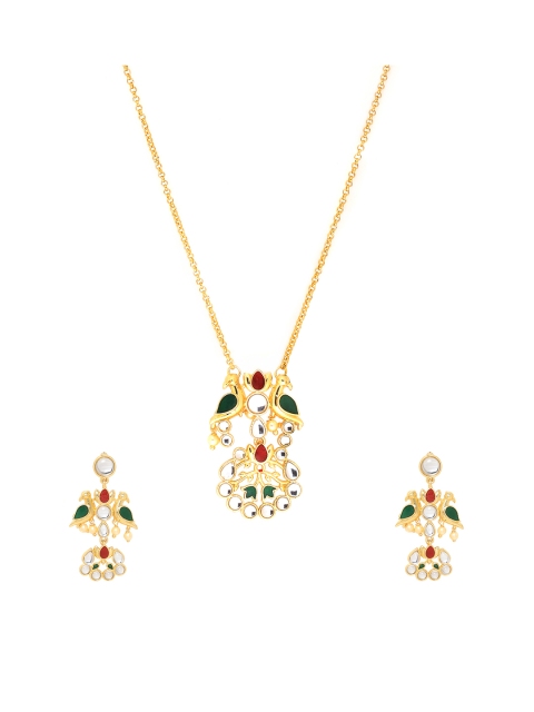 

Voylla Vyoma Pride Gold-Plated Jewellery Set