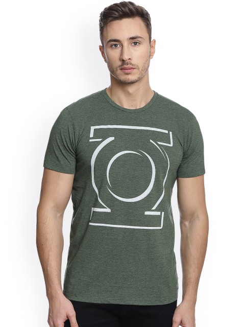 

DC Comics Green Lantern featured Green Tshirt for Men