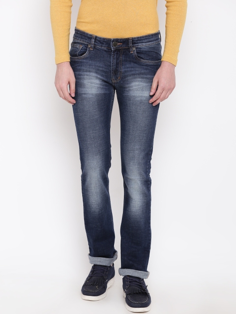 

Numero Uno Men Blue Slim Fit Low-Rise Clean Look Stretchable Jeans