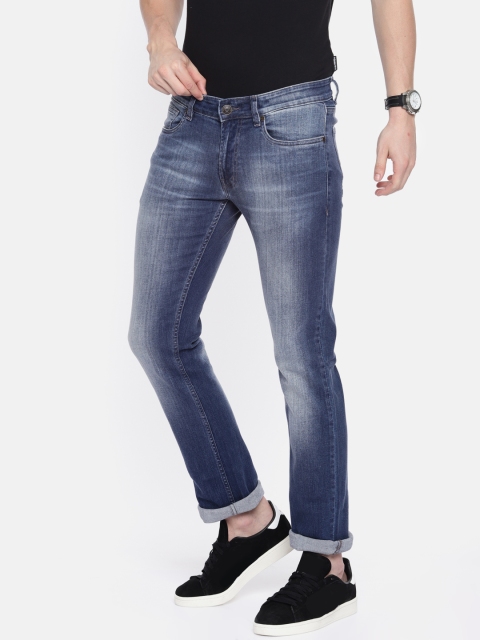 

Numero Uno Men Blue Slim Fit Low-Rise Clean Look Stretchable Jeans