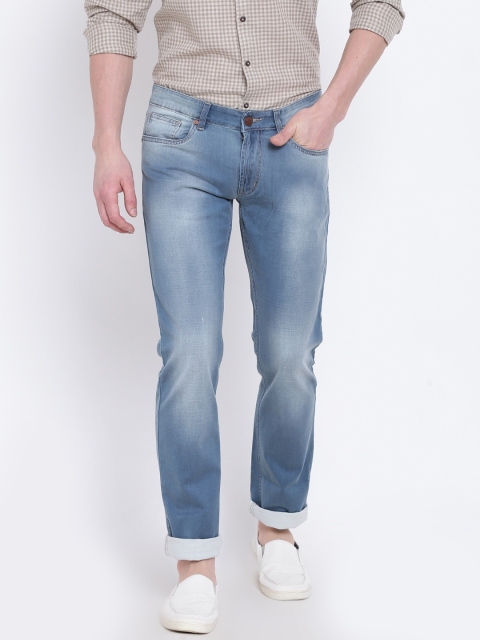 

Numero Uno Men Blue Slim Fit Low-Rise Clean Look Stretchable Jeans