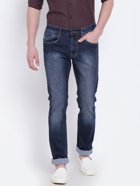 

Numero Uno Men Blue Skinny Fit Mid-Rise Clean Look Stretchable Jeans