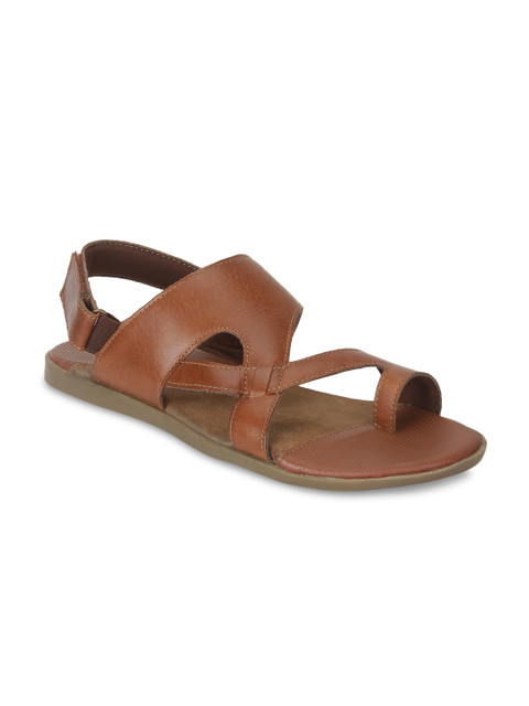 

Red Tape Men Brown Leather Fisherman Sandals