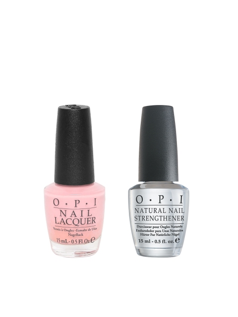 

O.P.I Set of Nail Polish & Nail Strengthener, White