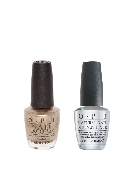 

O.P.I Set of 2 Nail Lacquers, Gold