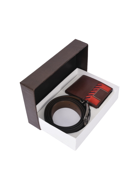 

BuckleUp Men Black & Brown Accessory Gift Sets