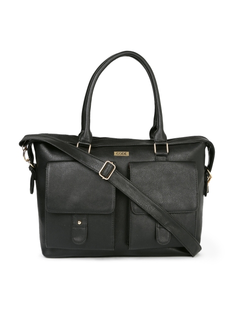 

CODE by Lifestyle Black Solid Shoulder Bag