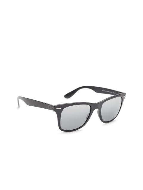 

Ray-Ban Men Mirrored Wayfarer Sunglasses, Blue