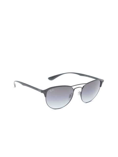 

Ray-Ban Unisex UV Protected Oval Sunglasses 0RB3596186/8G54, Grey