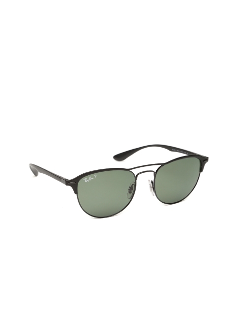 

Ray-Ban Unisex Browline Sunglasses 0RB3596186, Green