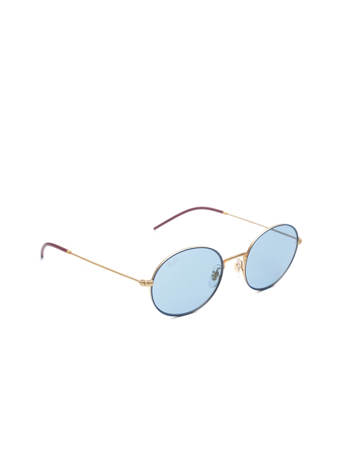 

Ray-Ban Unisex Oval Sunglasses 0RB35949113F753, Blue