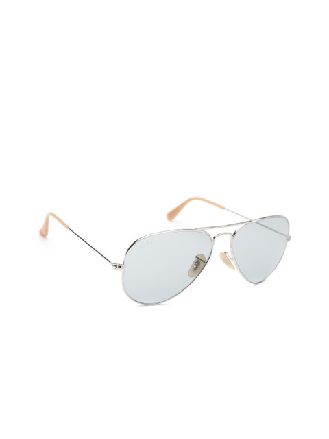 

Ray-Ban Men Aviator Sunglasses 0RB30259065I558, Blue