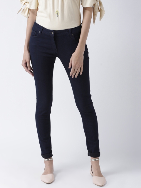 

109F Women Blue Regular Fit Mid-Rise Clean Look Jeans