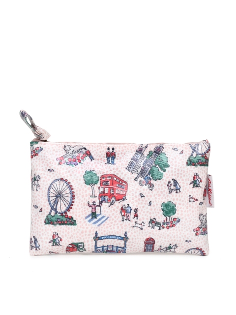 

Cath Kidston Pink & Green Printed Clutch