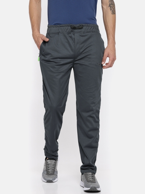 

Sports52wear Men Grey Solid Straight Fit Track Pants