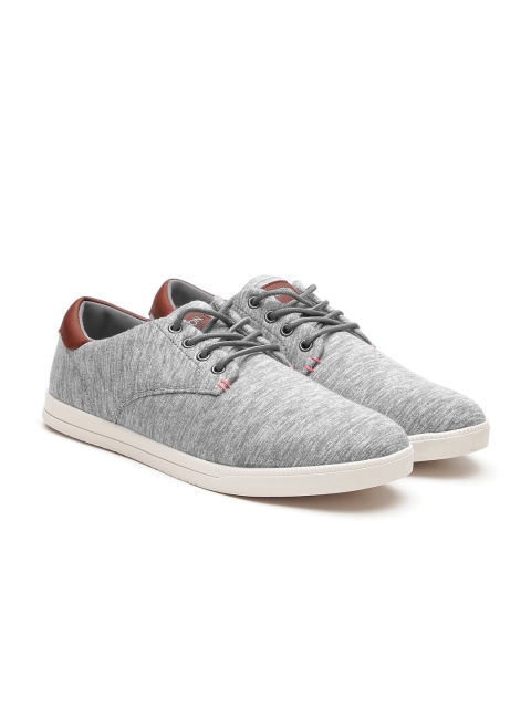 

United Colors of Benetton Men Grey Melange Sneakers