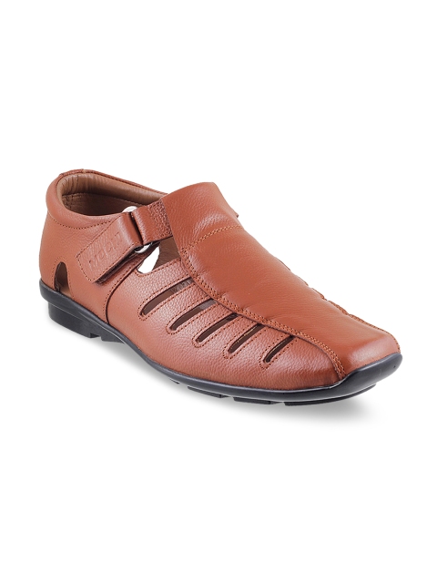 

Mochi Men Tan Brown Fisherman Sandals