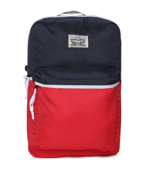 

Levis Unisex Blue & Red Colourblocked L PACK OLYMPIC Laptop Backpack