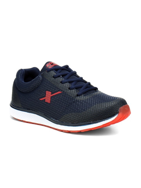 

Sparx Men Navy Blue Solid Sports Shoes