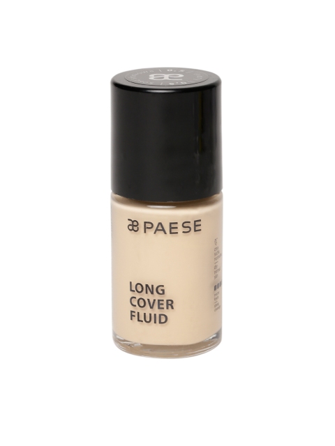 

Paese Cosmetics Long Cover Waterproof Fluid Foundation 0.5, Beige