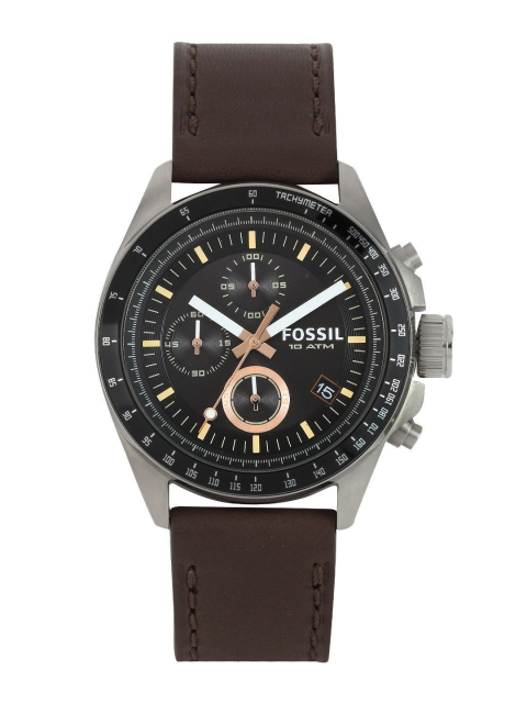 

Fossil Men Black Dial Chronograph Watch CH2885I