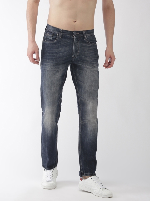 

Flying Machine Men Blue Slim-Yo Fit Mid-Rise Clean Look Jeans