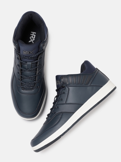 

HRX by Hrithik Roshan Men Navy Board Life Sneakers, Navy blue