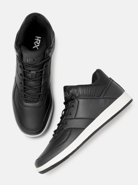 

HRX by Hrithik Roshan Men Black Hoop Life Sneakers