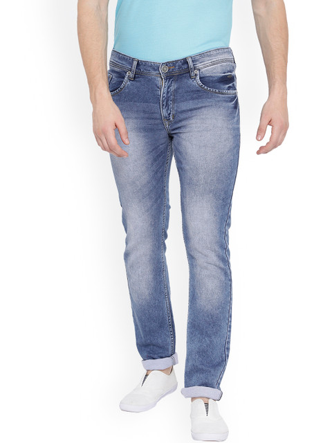 

Duke Men Blue Slim Fit Mid-Rise Clean Look Jeans