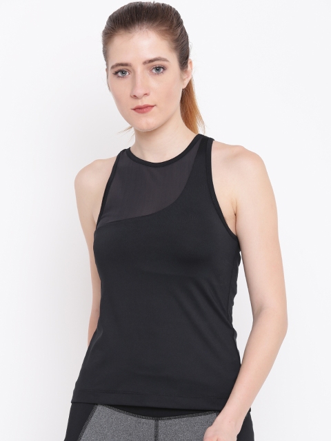 

SATVA Women Black Solid Tank Top