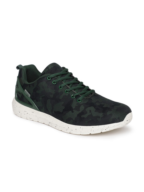

Flying Machine Men Green Slip-On Sneakers