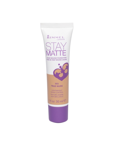 

RIMMEL TRUE NUDE #303 Stay Matte Liquid Mousse Foundation 30 ml, Beige