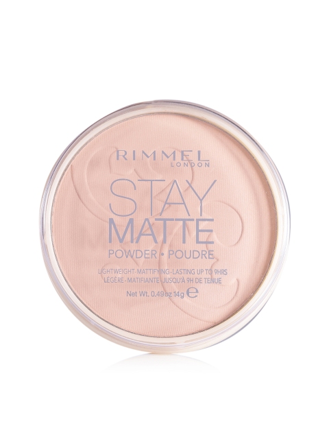 

RIMMEL 010 Warm Honey Stay Matte Pressed Powder 14 g, Beige