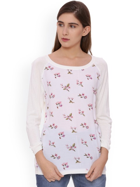 

Allen Solly Woman Women White Printed Top