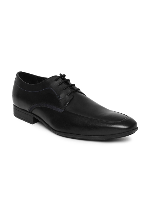

Arrow Men Black Aubrun Leather Derbys