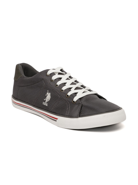 

U.S. Polo Assn. Men Grey Nassy Sneakers