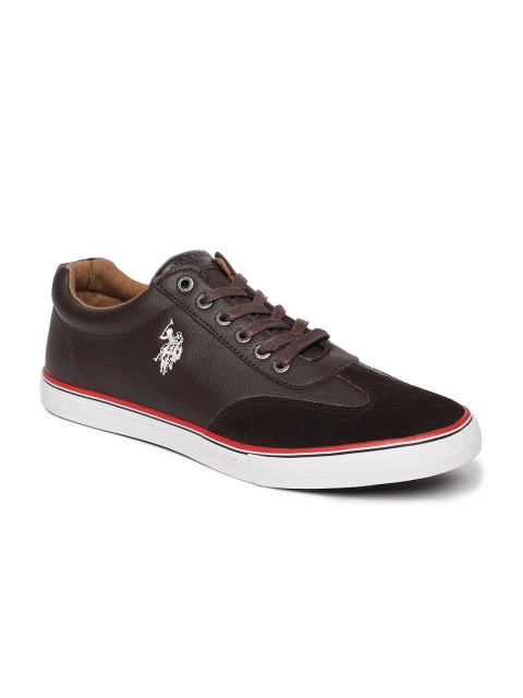 

U.S. Polo Assn. Men Brown Ollie Sneakers