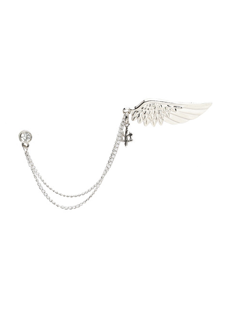 

Alvaro Castagnino Men Silver Lapel Pin