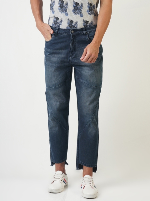 

Blue Saint Men Blue Slim Fit Mid-Rise Clean Look Jeans